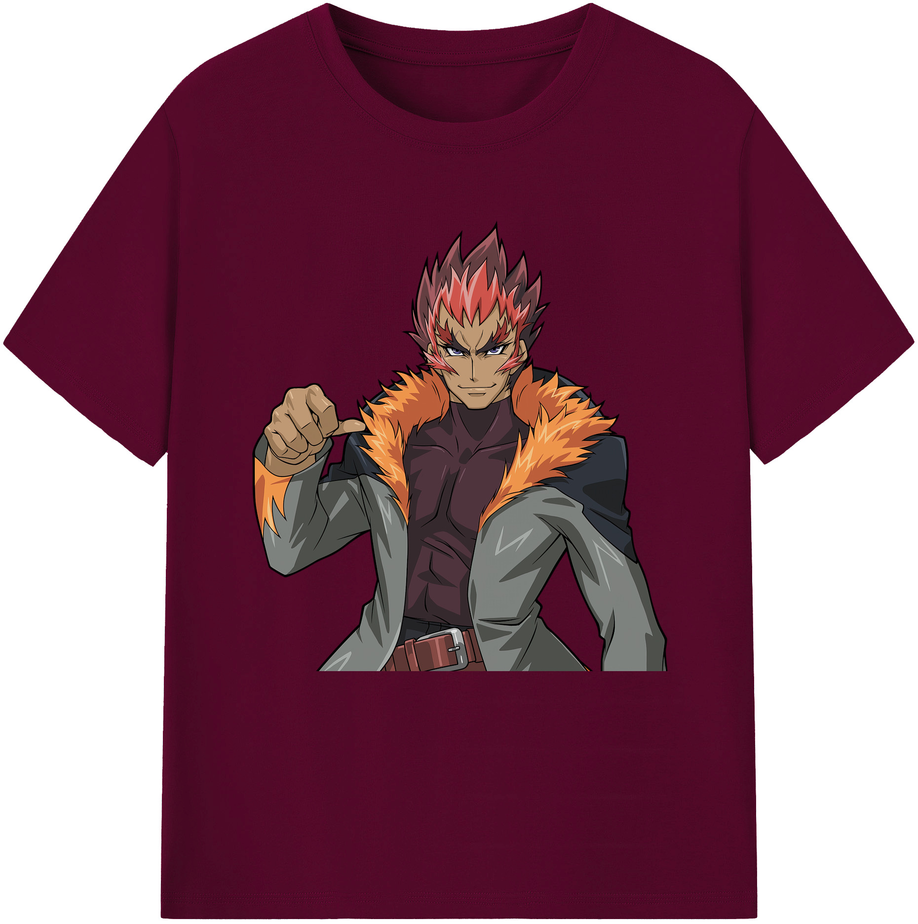 （画像用） 遊☆戯☆王 Yu-Gi-Oh! レディースカジュアルプリントTシャツ（綿100％）